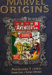 Okładka książki Avengers 1 (1963) Steve Ditko, Stan Lee