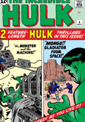 Okładka książki Incredible Hulk Vol 1 #4 Jack Kirby, Stan Lee