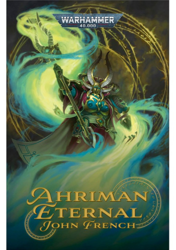 Okładki książek z cyklu Ahriman