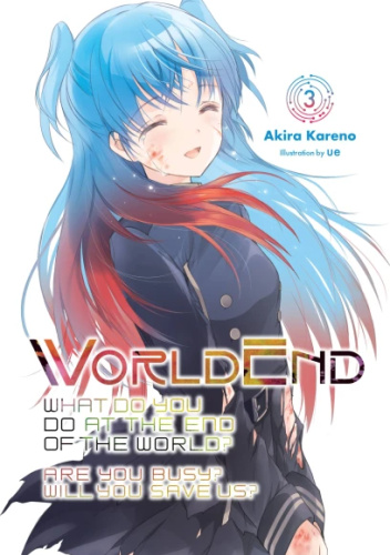 Okładki książek z cyklu WorldEnd (light novel)