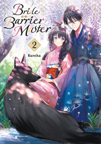 Okładki książek z cyklu Bride of the Barrier Master (light novel)