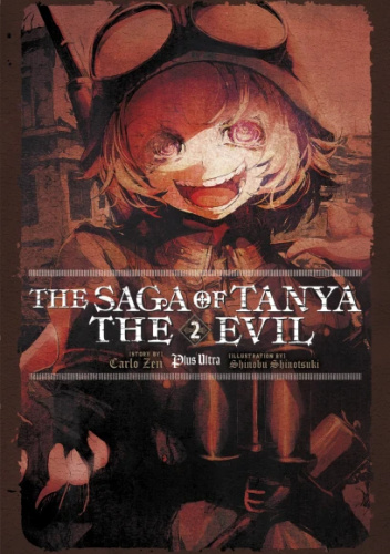 Okładki książek z serii The Saga of Tanya the Evil