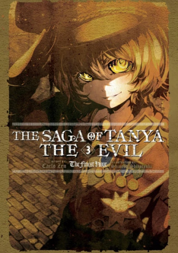 Okładki książek z cyklu The Saga of Tanya the Evil (light novel)