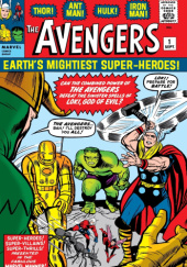 Okładka książki Avengers Vol 1 #1 Jack Kirby, Stan Lee