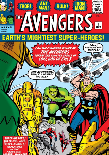 Okładki książek z cyklu Avengers vol.1