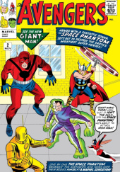 Okładka książki Avengers Vol 1 #2 Jack Kirby, Stan Lee