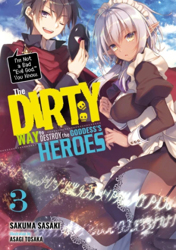 Okładki książek z cyklu The Dirty Way to Destroy the Goddess's Heroes (light novel)