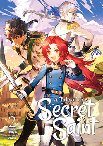 Okładki książek z cyklu A Tale of the Secret Saint (light novel)