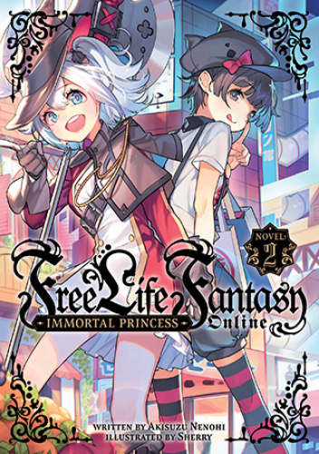 Okładki książek z cyklu Free Life Fantasy Online (light novel)