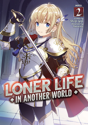 Okładki książek z cyklu Loner Life in Another World (light novel)