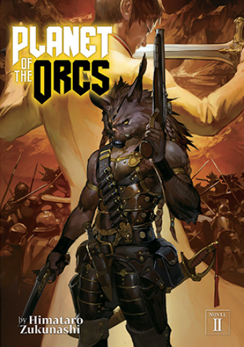 Okładki książek z cyklu Planet of the Orcs (light novel)