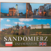 Okładka książki Sandomierz informator praca zbiorowa