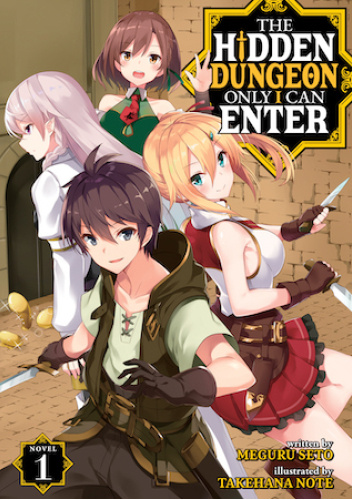 Okładki książek z cyklu The Hidden Dungeon Only I Can Enter (light novel)