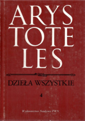 Okładka książki Dzieła wszystkie Tom 4 Arystoteles