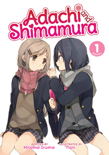 Okładki książek z cyklu Adachi and Shimamura (light novel)