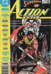 Okładka książki Action Comics Annual Vol 1 #2 Brett Breeding, Mike Mignola, Jerry Ordway, George Pérez, Roger Stern, Curt Swan