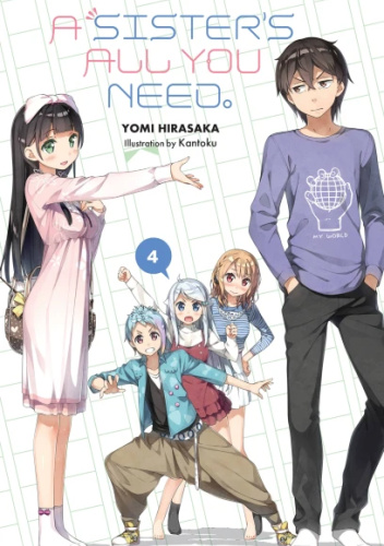 Okładki książek z cyklu A Sister's All You Need (light novel)