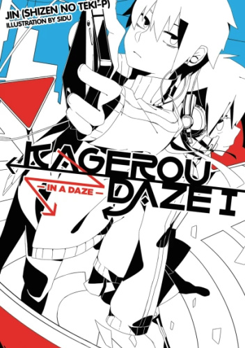 Okładki książek z cyklu Kagerou Daze (light novel)