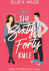 Okładka książki The Sixty/Forty Rule Ellie K. Wilde