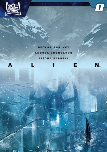 Okładki książek z cyklu Alien: Thaw