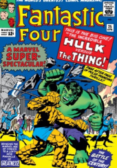 Okładka książki Fantastic Four Vol 1 #25 Jack Kirby, Stan Lee