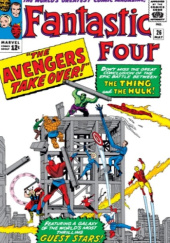 Okładka książki Fantastic Four Vol 1 #26 Jack Kirby, Stan Lee