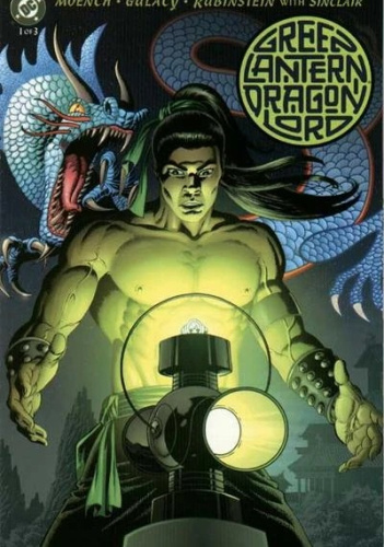 Okładki książek z cyklu Green Lantern: Dragon Lord