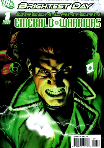 Okładki książek z cyklu Green Lantern: Emerald Warriors