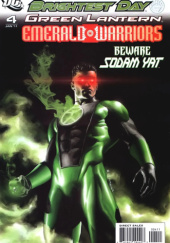 Okładka książki Green Lantern: Emerald Warriors #4 Fernando Pasarin, Cam Smith