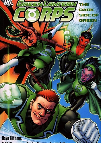 Okładki książek z cyklu Green Lantern Corps Vol 2