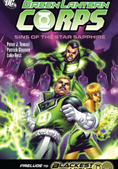 Okładka książki Green Lantern Corps: Sins of the Star Sapphire Luke Ross, Peter J. Tomasi