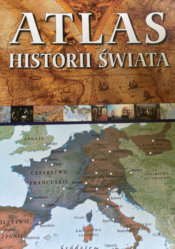 Okładki książek z cyklu Atlas historii Świata