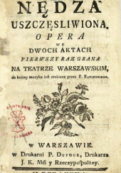 Okładka książki NĘDZA USZCZĘŚLIWIONA Wojciech Bogusławski