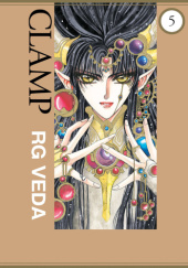 Okładka książki RG Veda tom 5 Mokona Apapa, Nanase Ohkawa