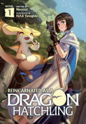 Okładka książki Reincarnated as a Dragon Hatchling, Vol. 1 (light novel) Nekoko, Naji Yanagida