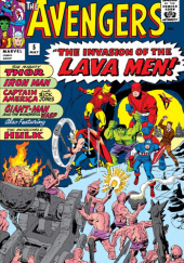 Okładka książki Avengers Vol 1 #5 Jack Kirby, Stan Lee