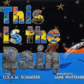 Okładka książki This Is the Rain Lola M. Schaefer