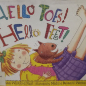 Okładka książki Hello toes! Hello feet! Ann Whitford Paul