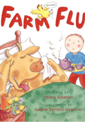 Okładka książki Farm flu Teresa Bateman