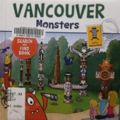 Okładka książki Vancouver Monsters Anne Paradis