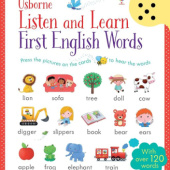 Okładka książki Listen and Learn First English Words Mairi Mackinnon, Sam Taplin