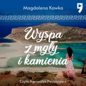 Okładka książki Wyspa z mgły i kamienia Magdalena Kawka