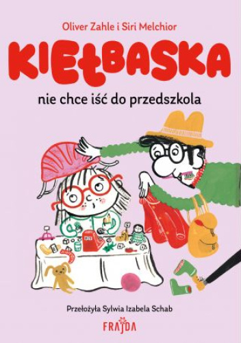 Okładki książek z cyklu Kiełbaska