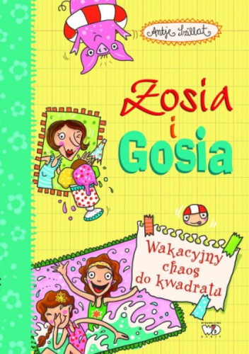 Okładki książek z serii Zosia i Gosia