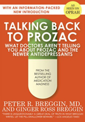 Okładka książki Talking Back To Prozac Peter Breggin