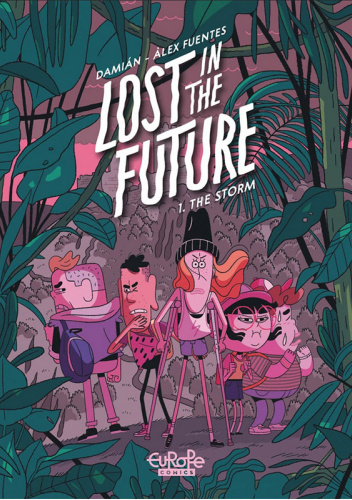 Okładki książek z cyklu Lost in the Future