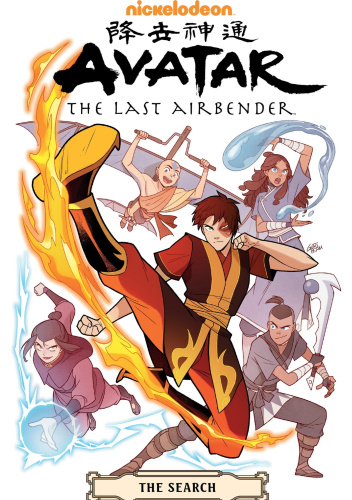Okładki książek z cyklu Avatar: The Last Airbender. Omnibus