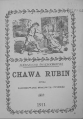 Okładka książki Chawa Rubin Aleksander Świętochowski