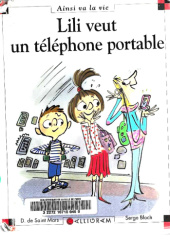 Okładka książki Lili veut un telephone portable Dominique de Saint Mars