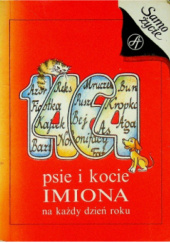 Okładka książki 1464 psie i kocie imiona na każdy dzień roku Maciej Zimiński
